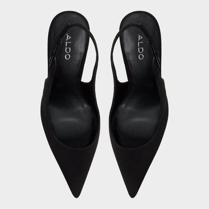 Syliaa in Other Black - Slingback heel - Other black