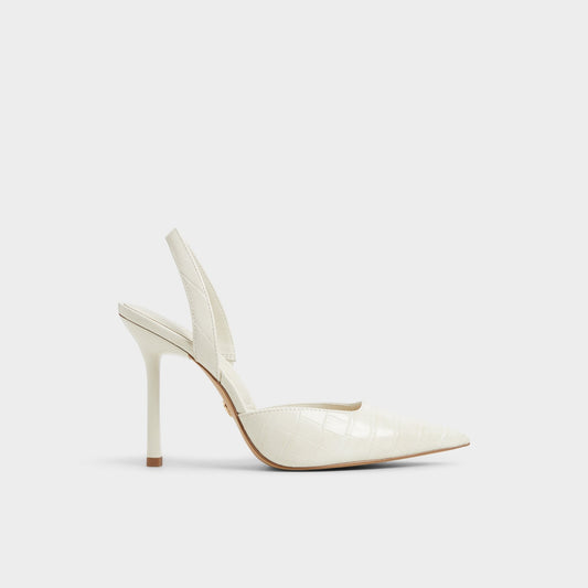 Berolden Other White Women's Slingbacks - Slingback heel, Stiletto heel - Other white