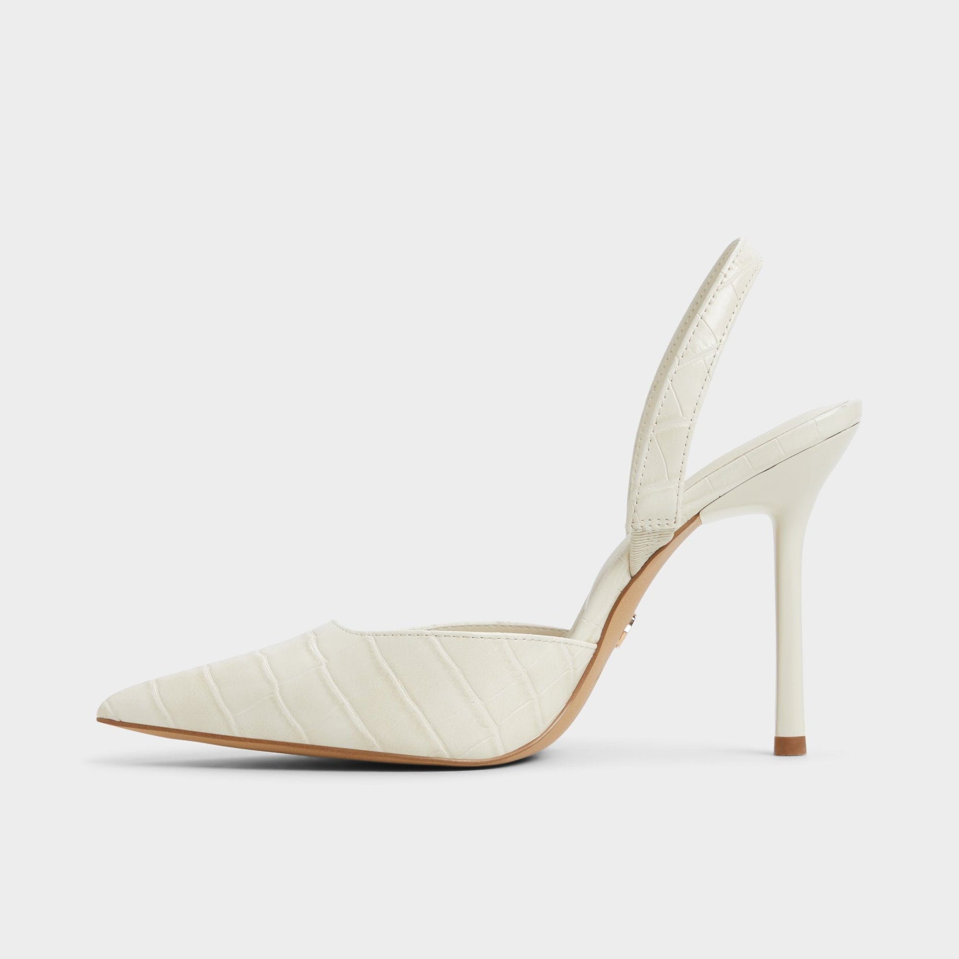 Berolden Other White Women's Slingbacks - Slingback heel, Stiletto heel - Other white