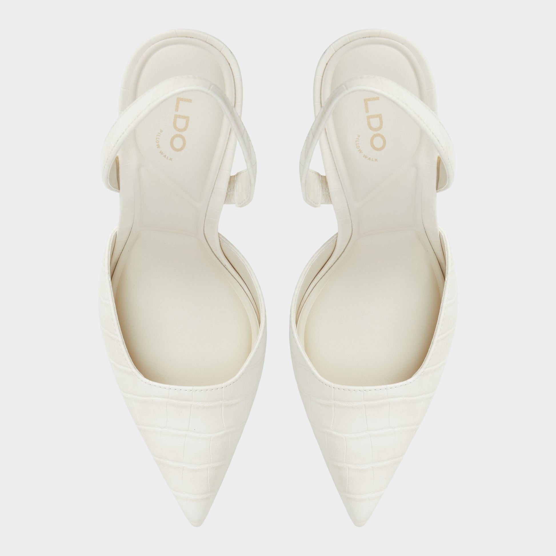 Berolden Other White Women's Slingbacks - Slingback heel, Stiletto heel - Other white
