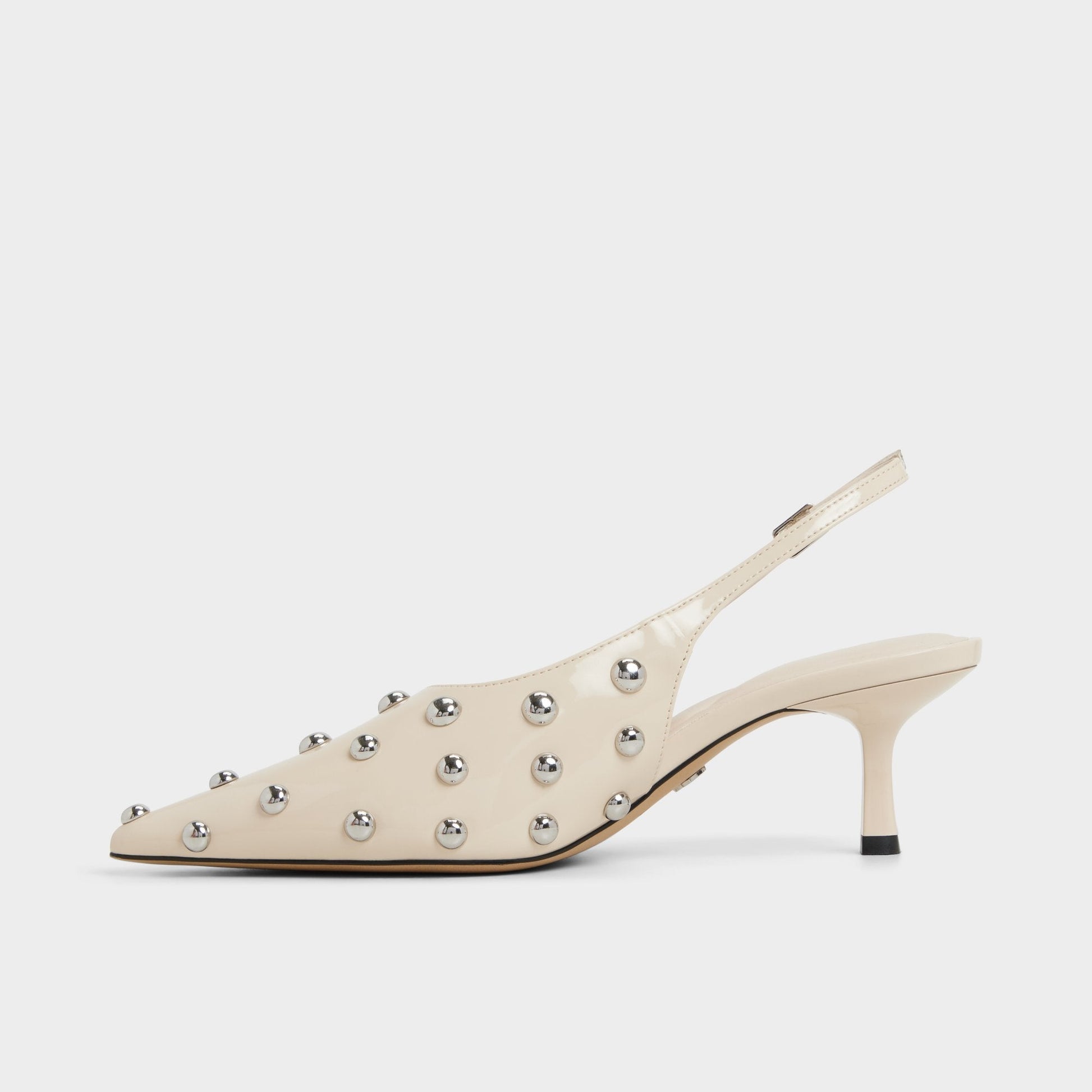 Naiarah in Cream 14118390 - Slingback heel, Stiletto heel - Cream
