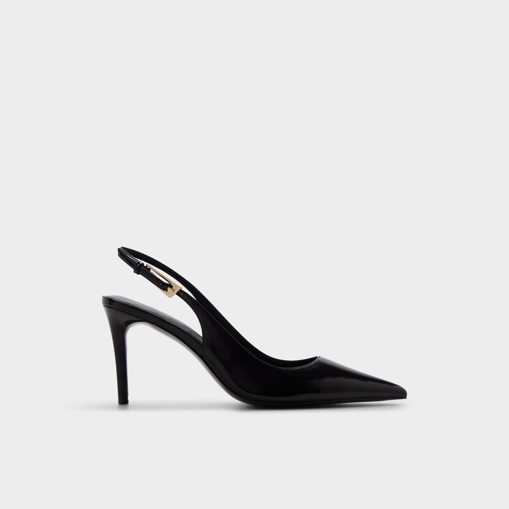 Syliaa in Open Black - Slingback heel - Open black