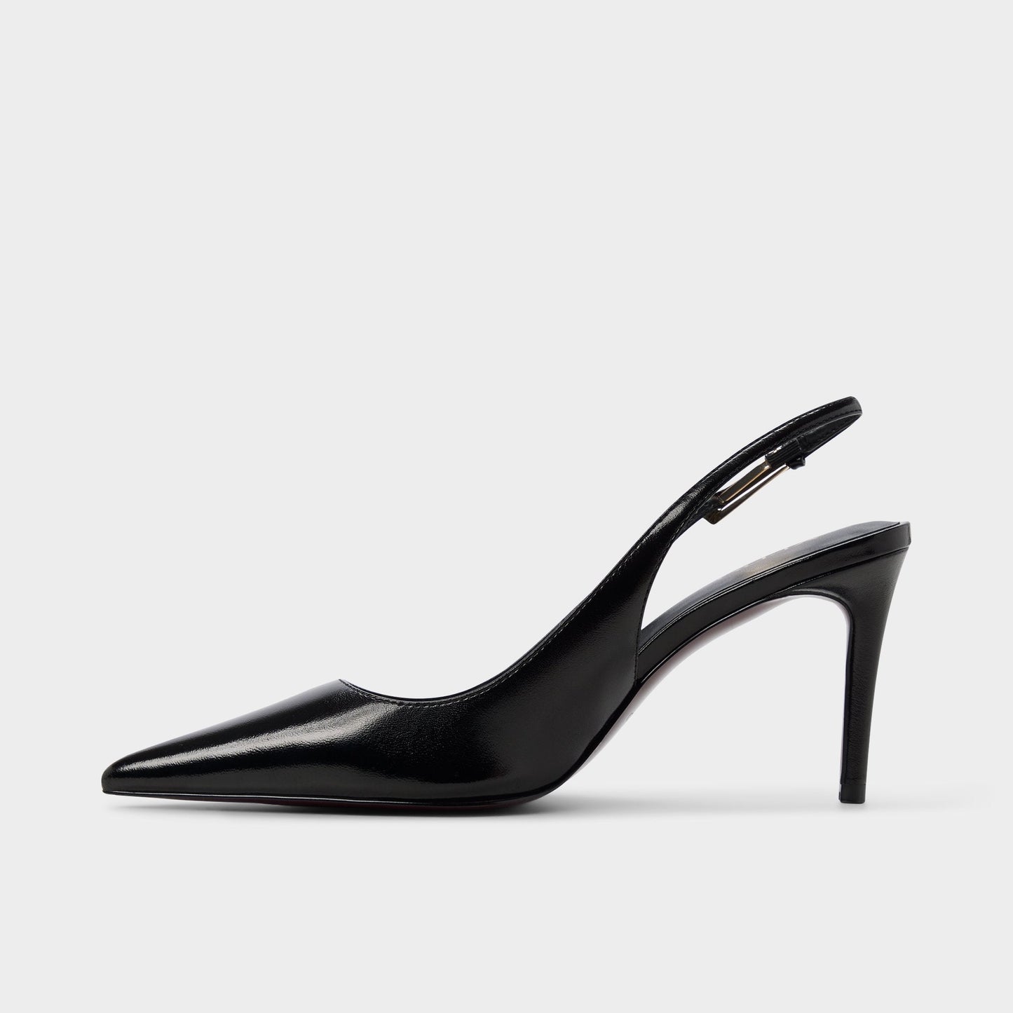Syliaa in Open Black - Slingback heel - Open black
