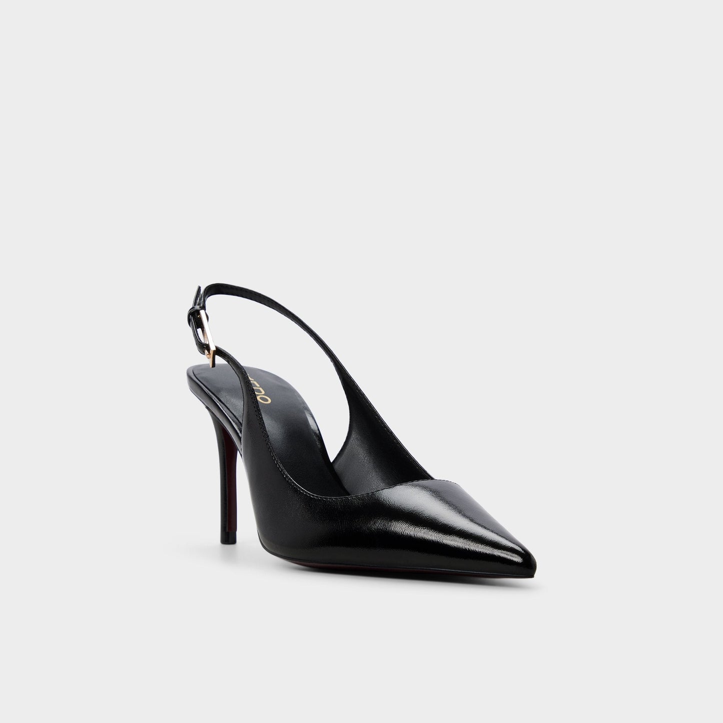 Syliaa in Open Black - Slingback heel - Open black