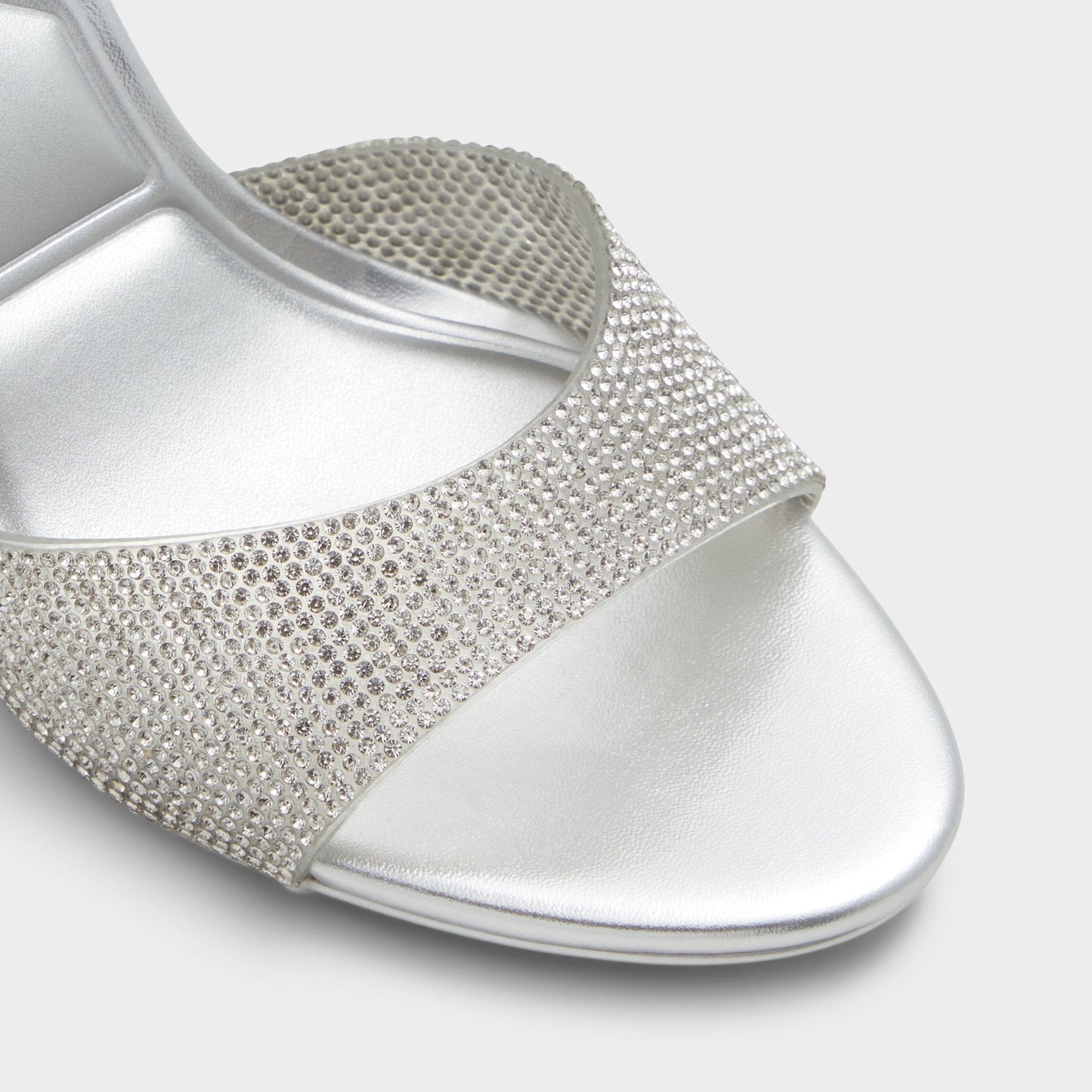 Aitana Silver Women's Heeled sandals - Slingback heeled sandal, Stiletto heel - Silver