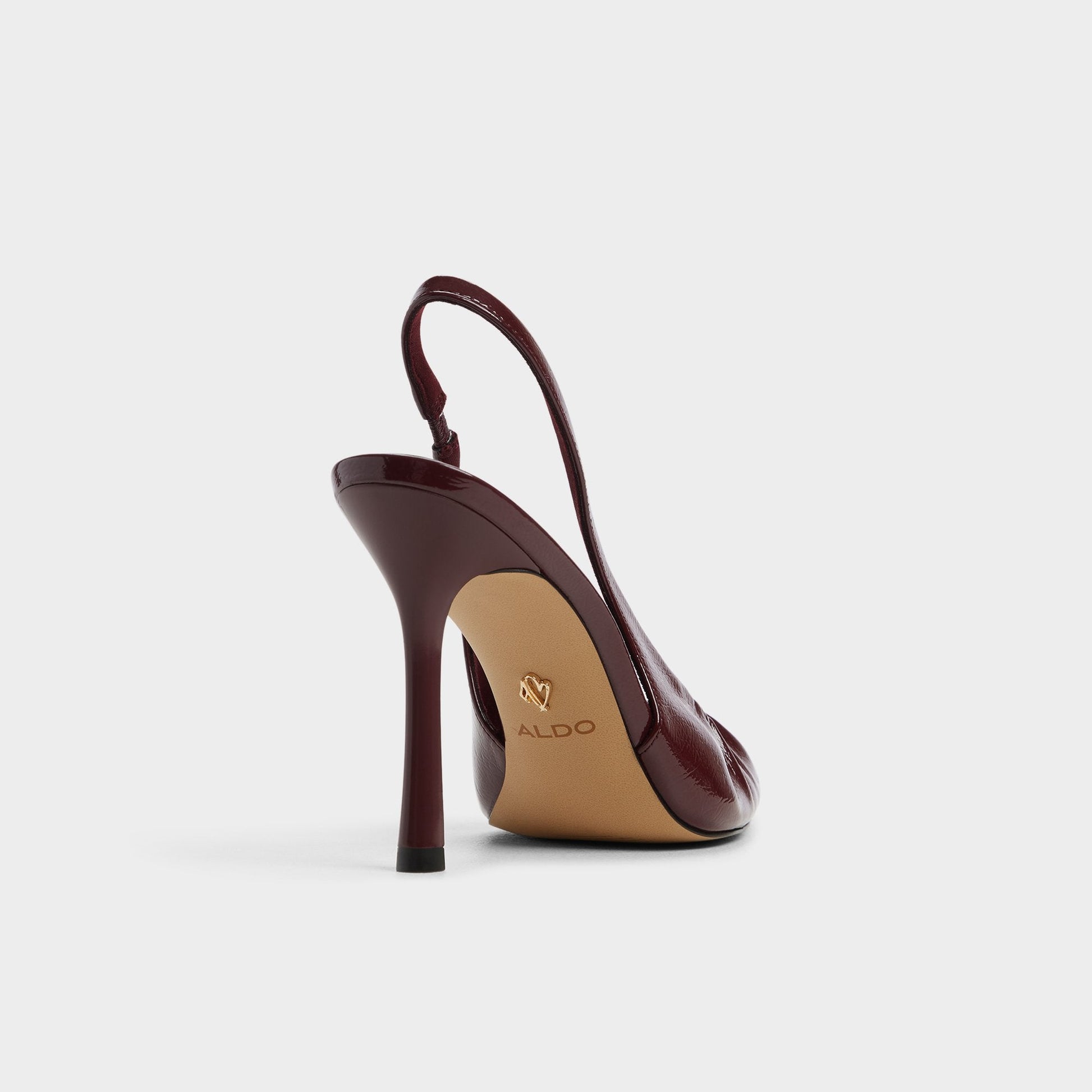Mystie Bordo Women's Slingbacks - Slingback heel, Stiletto heel - Bordo
