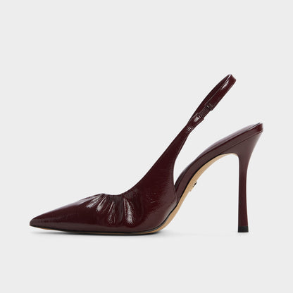 Mystie Bordo Women's Slingbacks - Slingback heel, Stiletto heel - Bordo