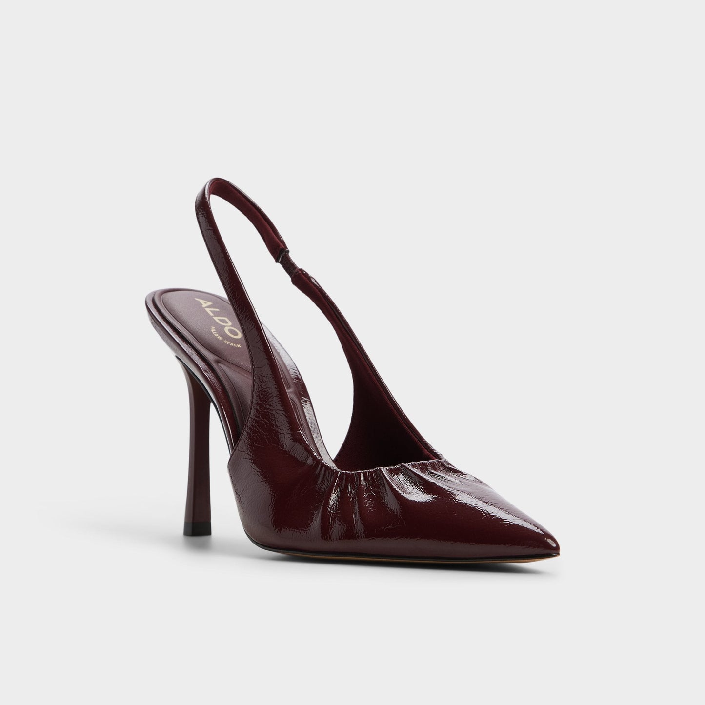 Mystie Bordo Women's Slingbacks - Slingback heel, Stiletto heel - Bordo