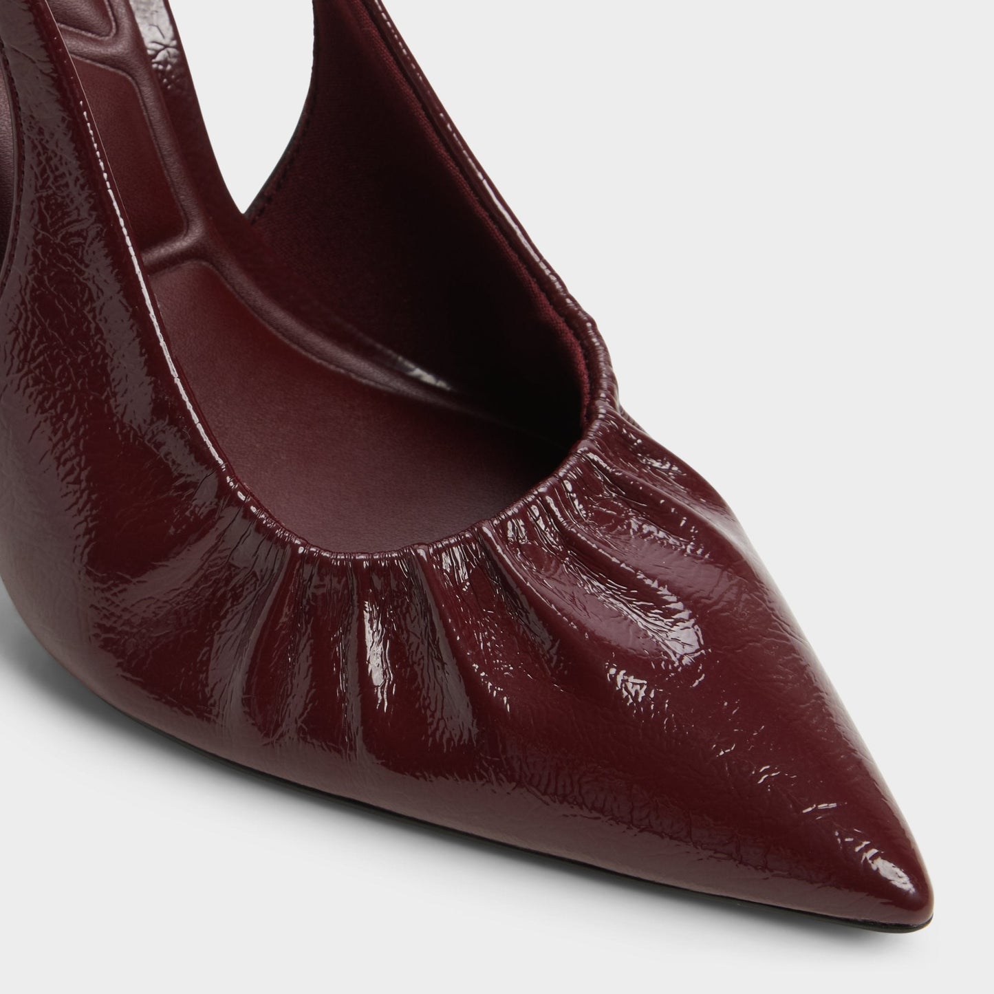 Mystie Bordo Women's Slingbacks - Slingback heel, Stiletto heel - Bordo