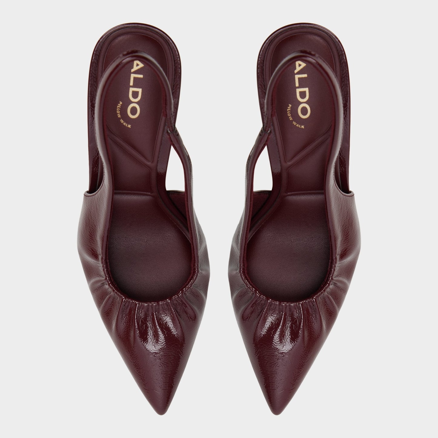 Mystie Bordo Women's Slingbacks - Slingback heel, Stiletto heel - Bordo