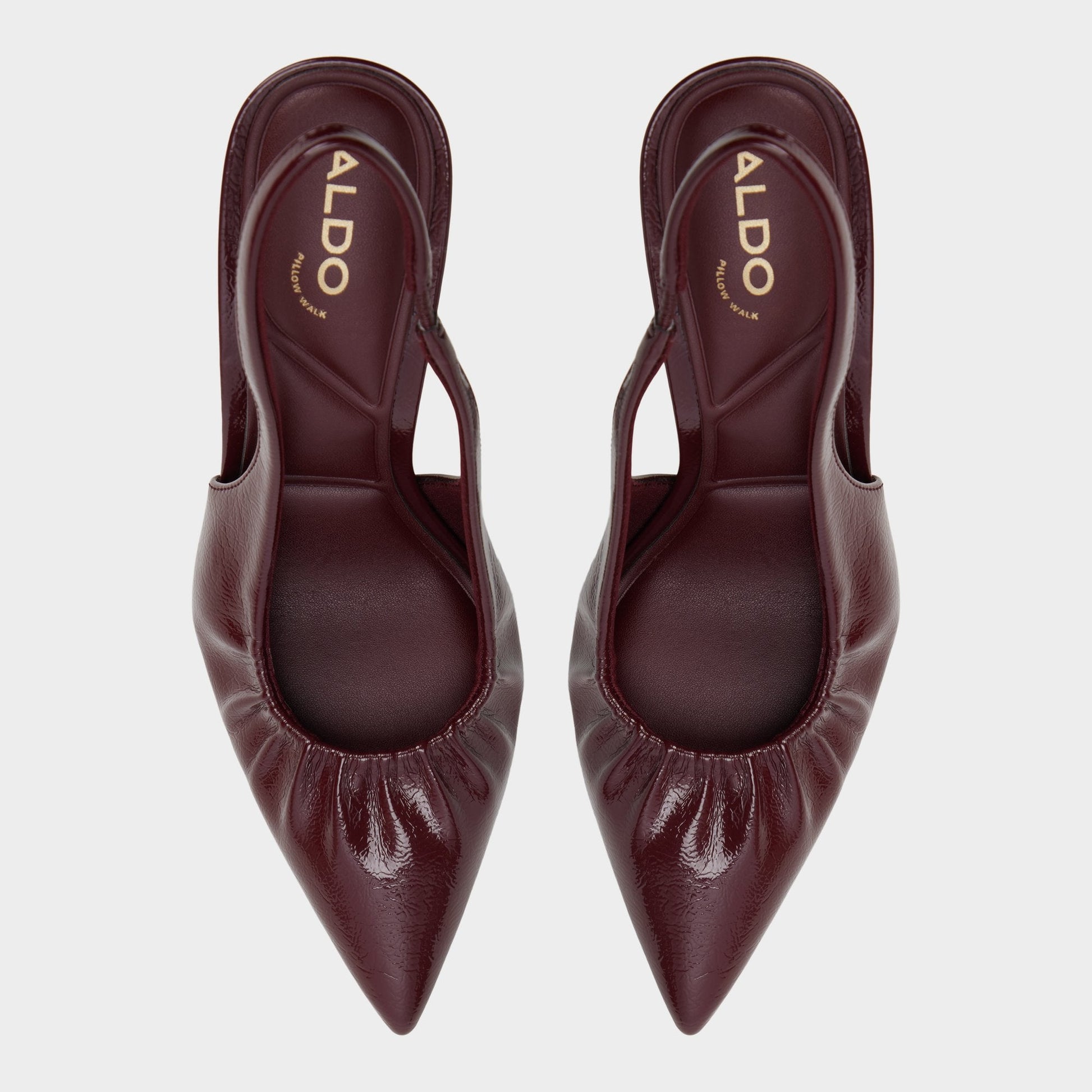 Mystie Bordo Women's Slingbacks - Slingback heel, Stiletto heel - Bordo