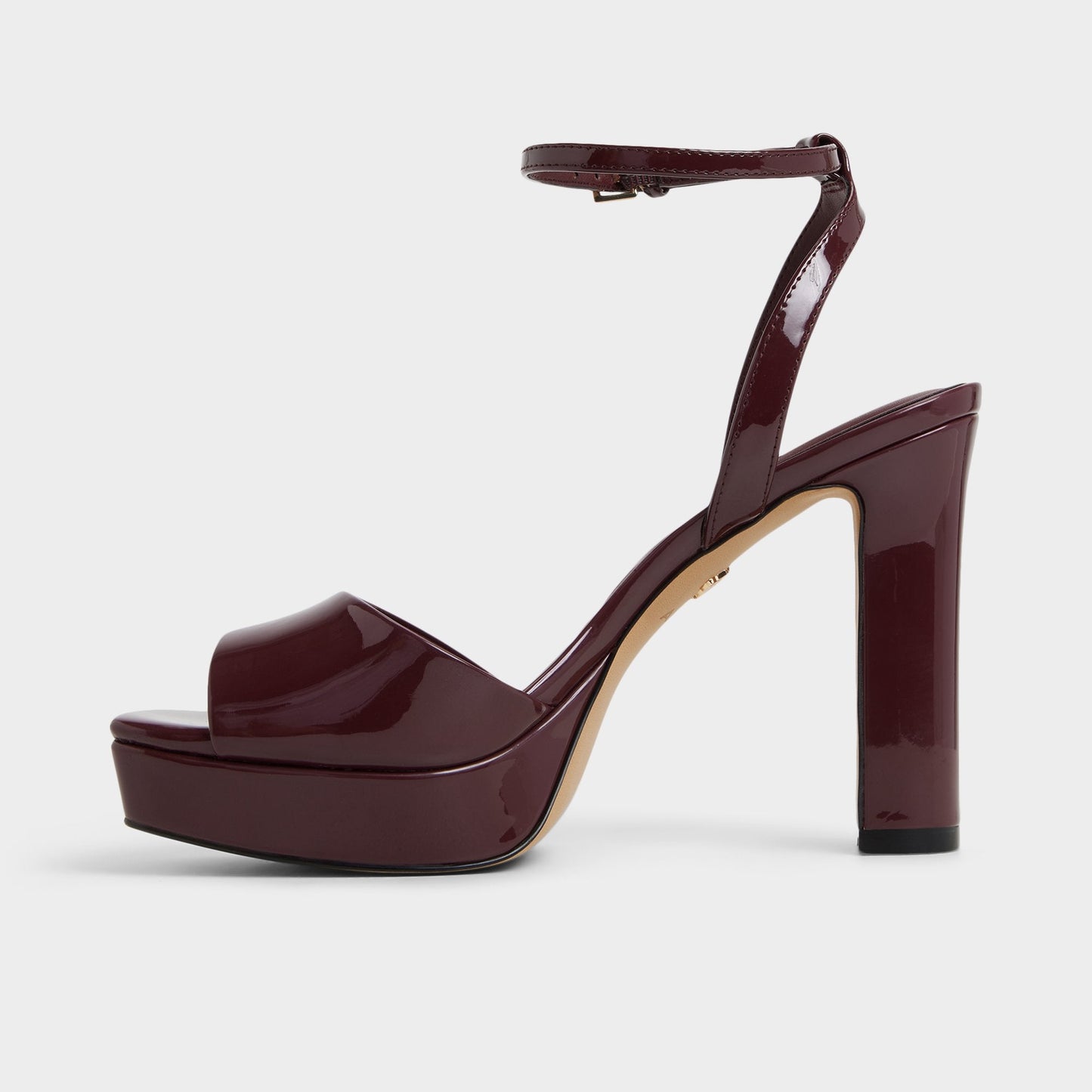 Chicgleam Bordo Women's Platform sandals - Heeled sandal, Platform - Bordo