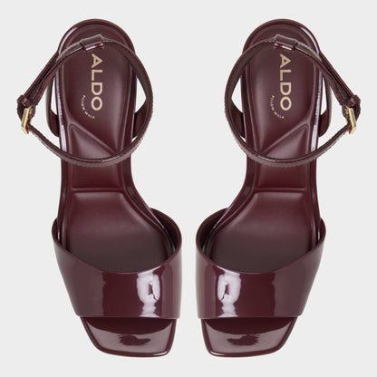 Chicgleam Bordo Women's Platform sandals - Heeled sandal, Platform - Bordo