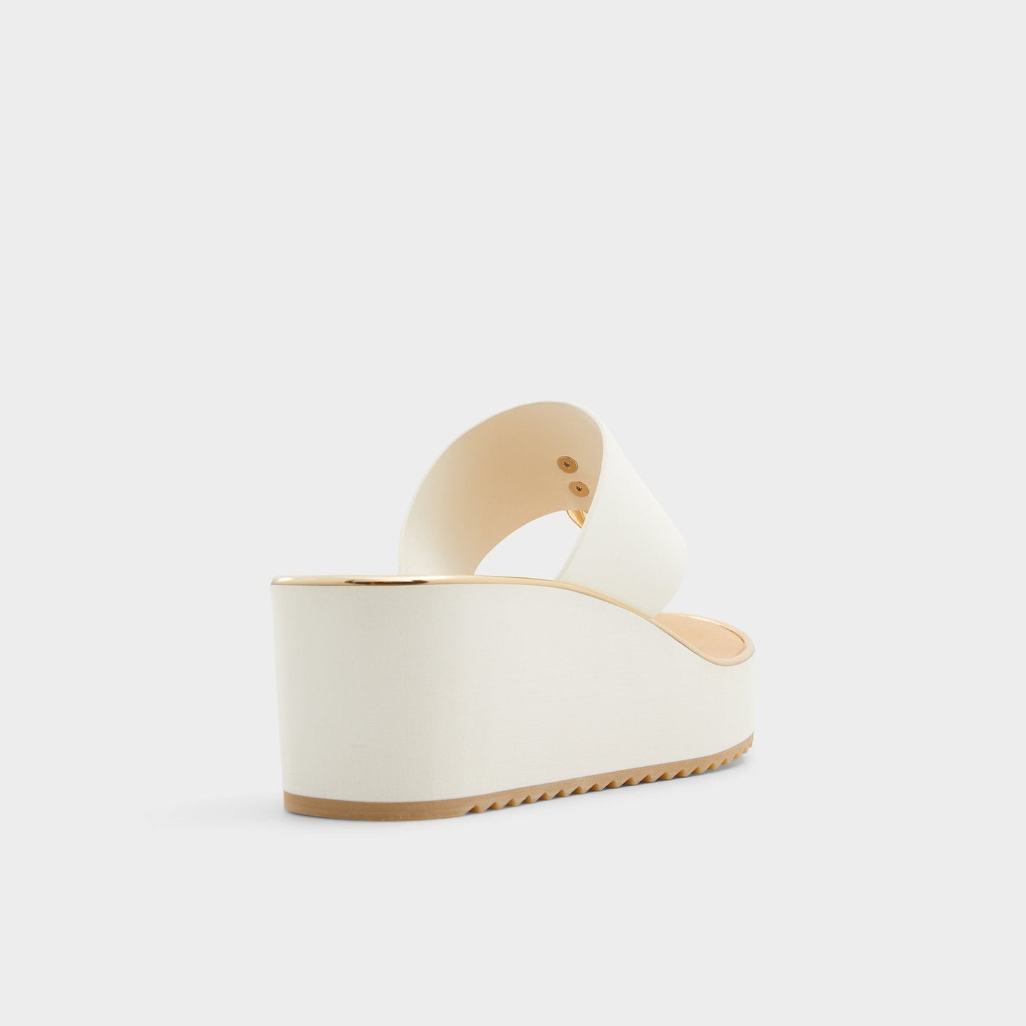 Penelopy White Women's Wedges - Wedge sandal, Wedge heel - White
