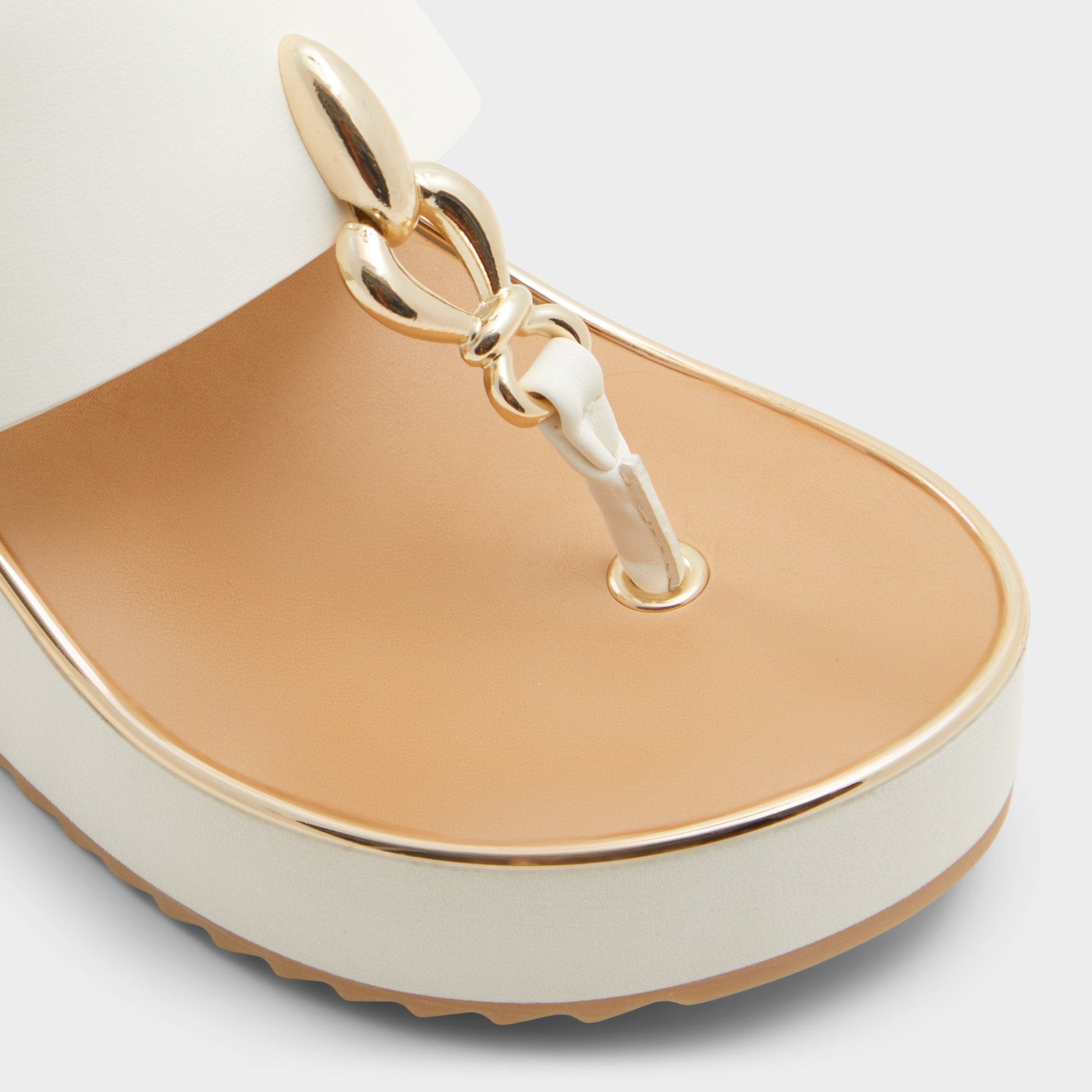 Penelopy White Women's Wedges - Wedge sandal, Wedge heel - White