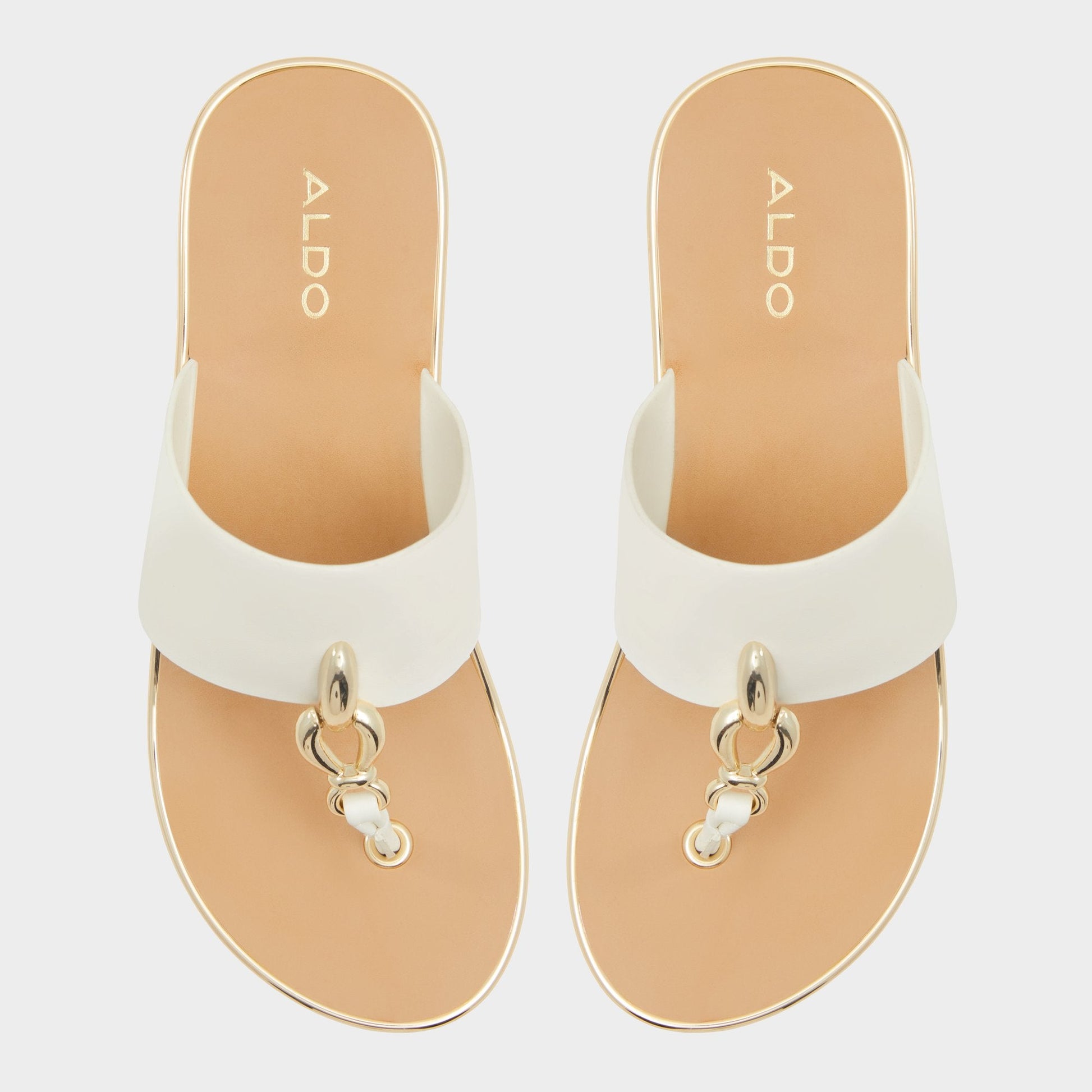 Penelopy White Women's Wedges - Wedge sandal, Wedge heel - White