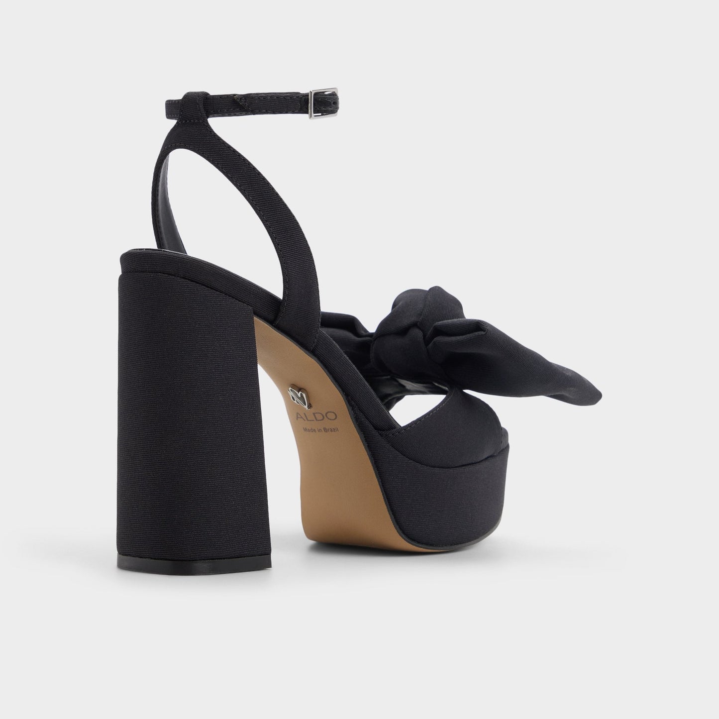 Luscious in Black 14154112 - Strappy heeled sandal, Platform - Black