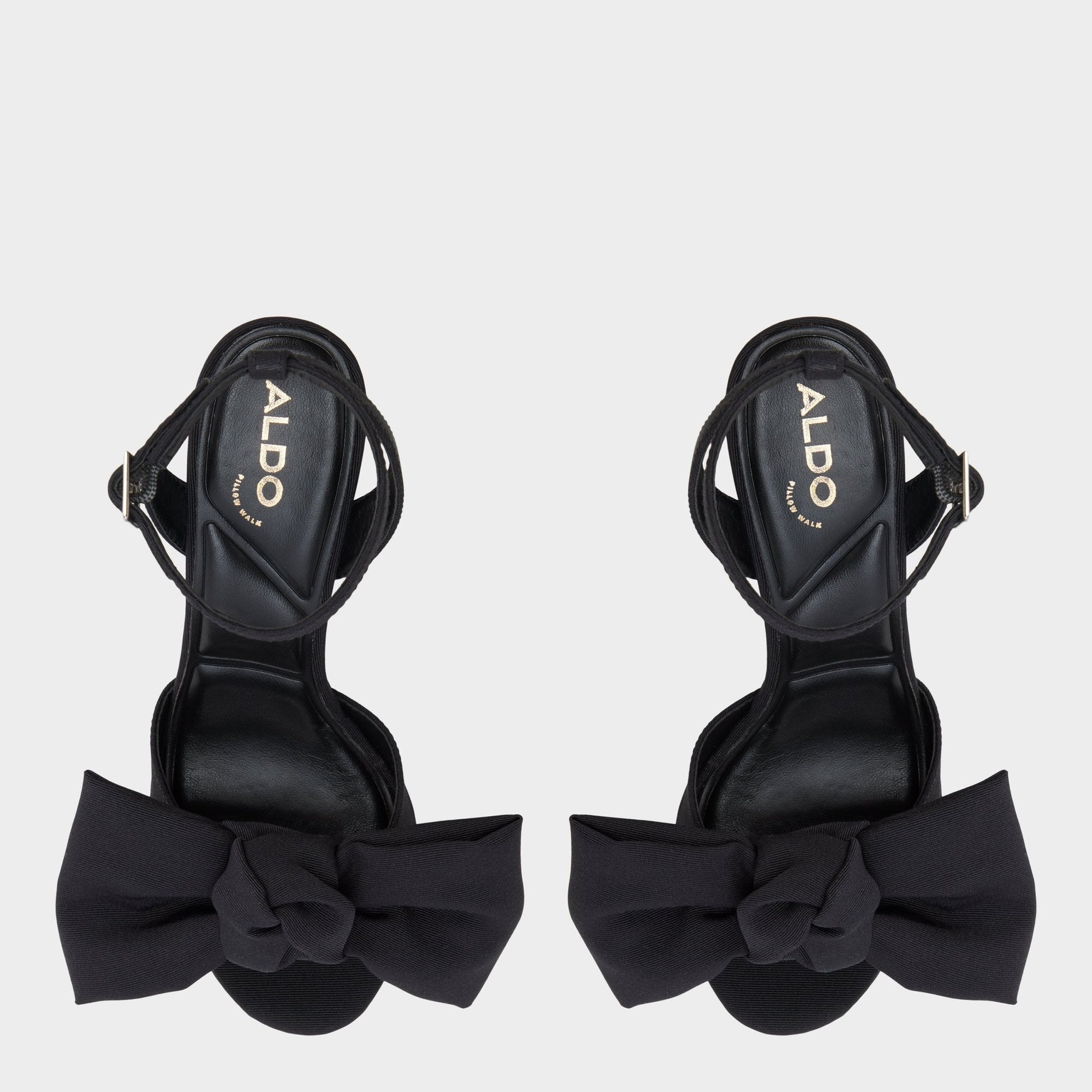 Luscious in Black 14154112 - Strappy heeled sandal, Platform - Black
