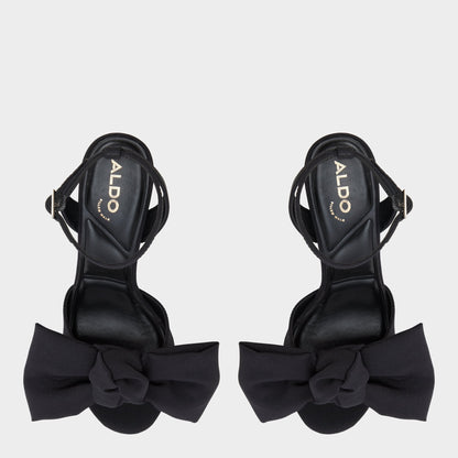 Luscious in Black 14154112 - Strappy heeled sandal, Platform - Black