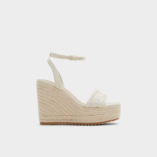 Aberitram Other White Women's Wedges - Wedge sandal - Other white