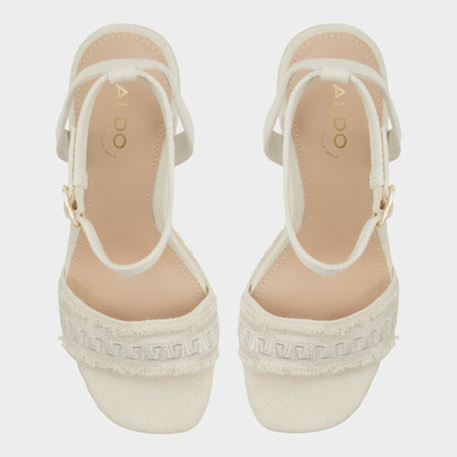 Aberitram Other White Women's Wedges - Wedge sandal - Other white