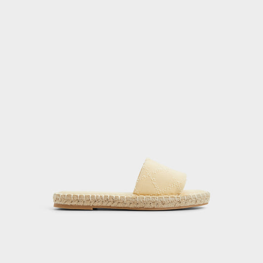Erireni Dark Yellow Women's Platform sandals - Slide sandal - Dark Yellow