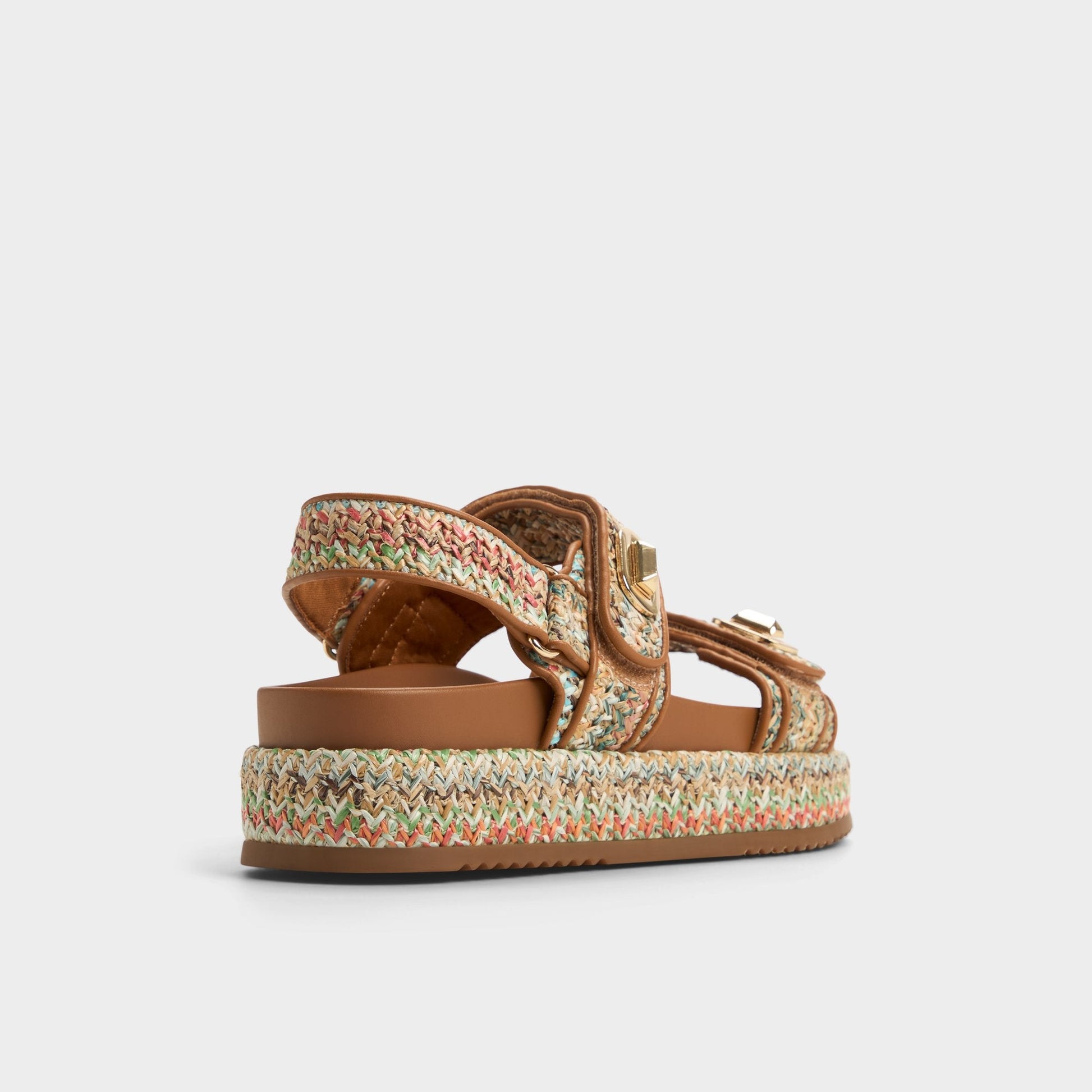 Sunhaven Bright Multi Women's Platform sandals - Footbed sandal - Bright multi
