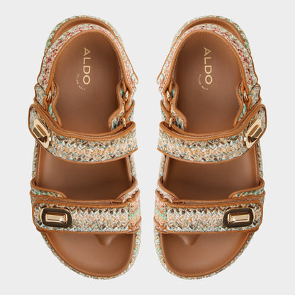 Sunhaven Bright Multi Women's Platform sandals - Footbed sandal - Bright multi