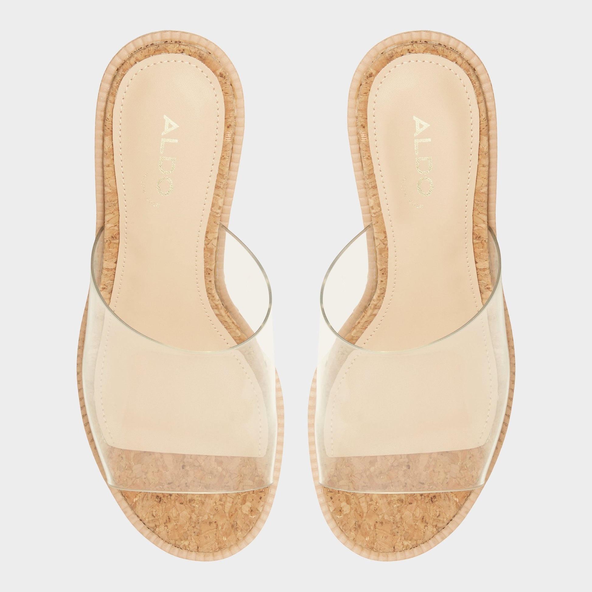 Midsommar Clear Women's Wedges - Wedge sandal, Wedge heel - Clear
