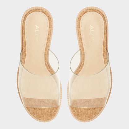 Midsommar Clear Women's Wedges - Wedge sandal, Wedge heel - Clear