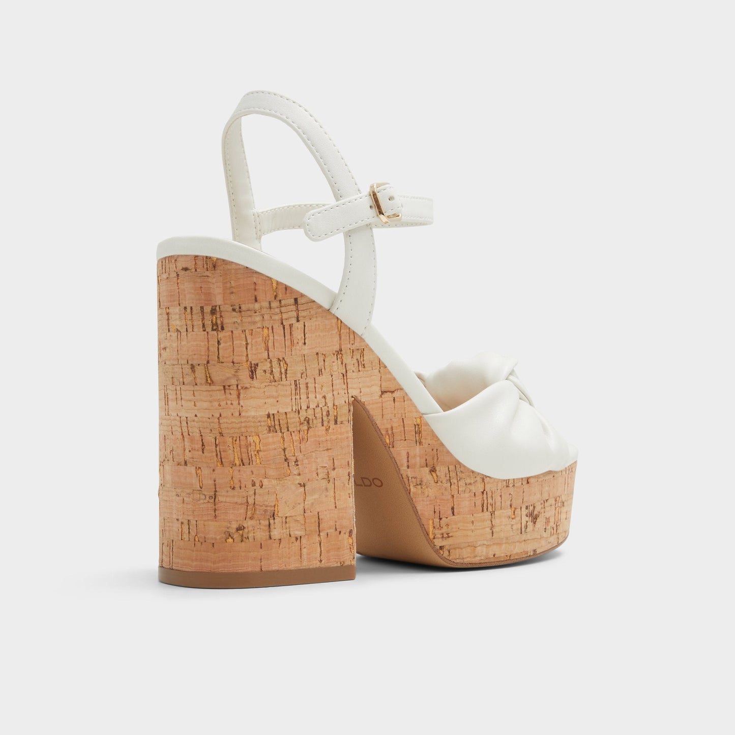 Ulialdan White/Bone Women's Platform sandals - Strappy heeled sandal, Platform - White/Bone