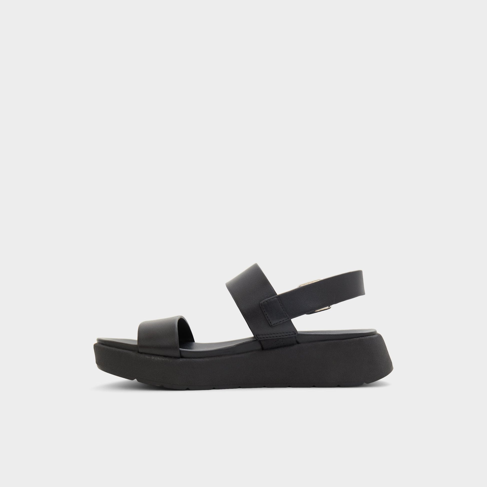 Silyia Black Women's Sandals - Flat sandal - Black