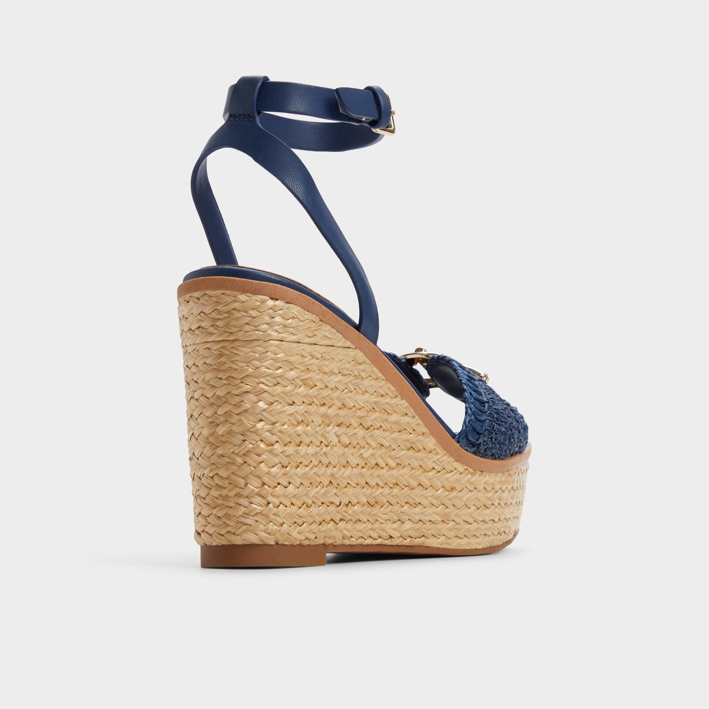 Ybylin Navy Women's Platform sandals - Wedge sandal - Navy