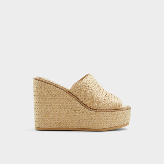 Midsommar Open Natural Women's Wedges - Wedge sandal, Wedge heel - Open natural