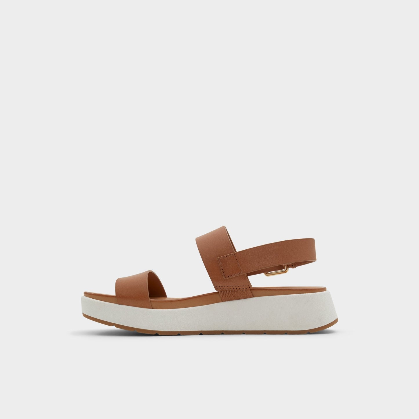 Silyia Dark Beige Women's Sandals - Flat sandal - Dark Beige