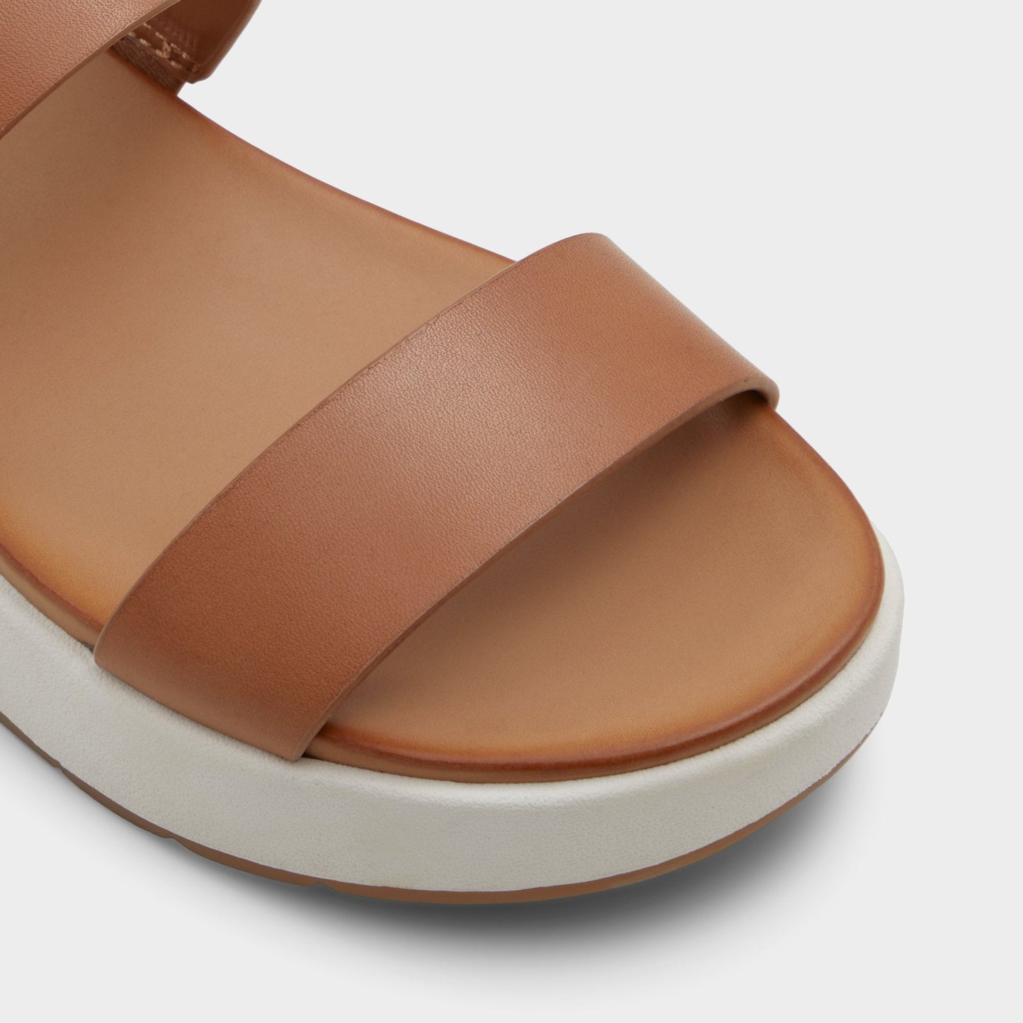 Silyia Dark Beige Women's Sandals - Flat sandal - Dark Beige