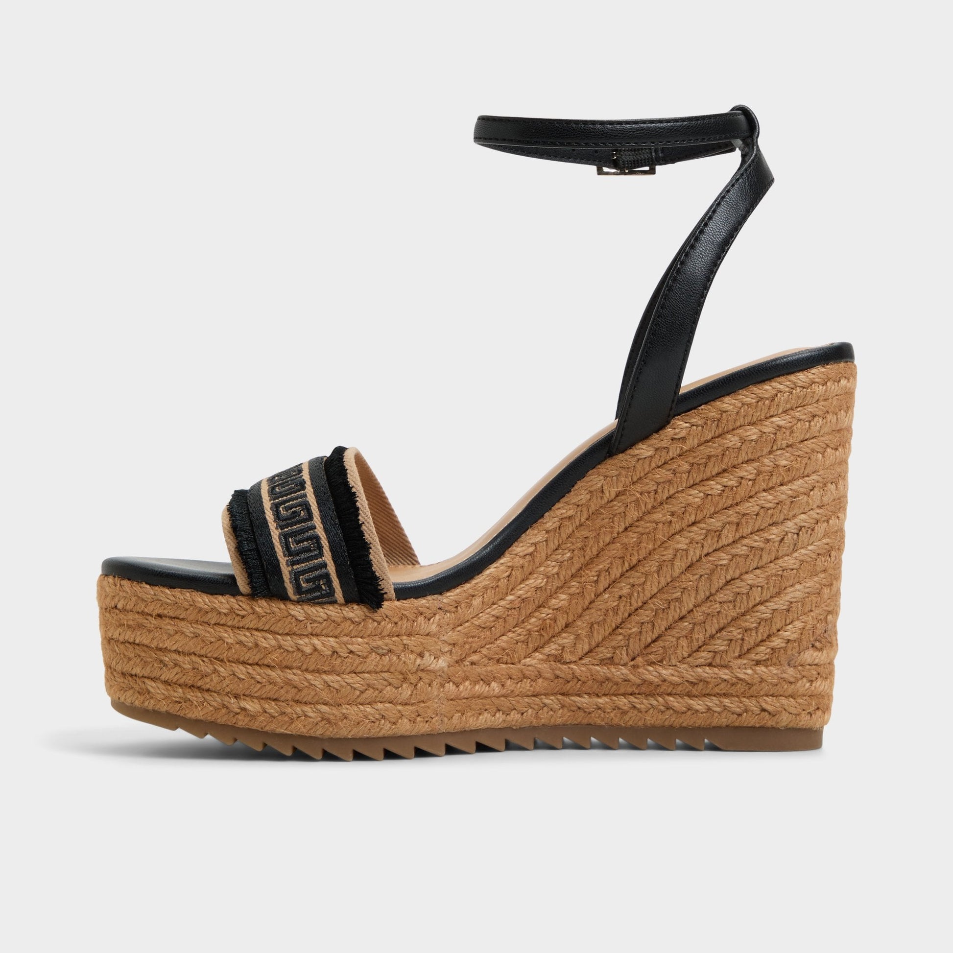 Aberitram Natural Women's Platform sandals - Wedge sandal - Natural