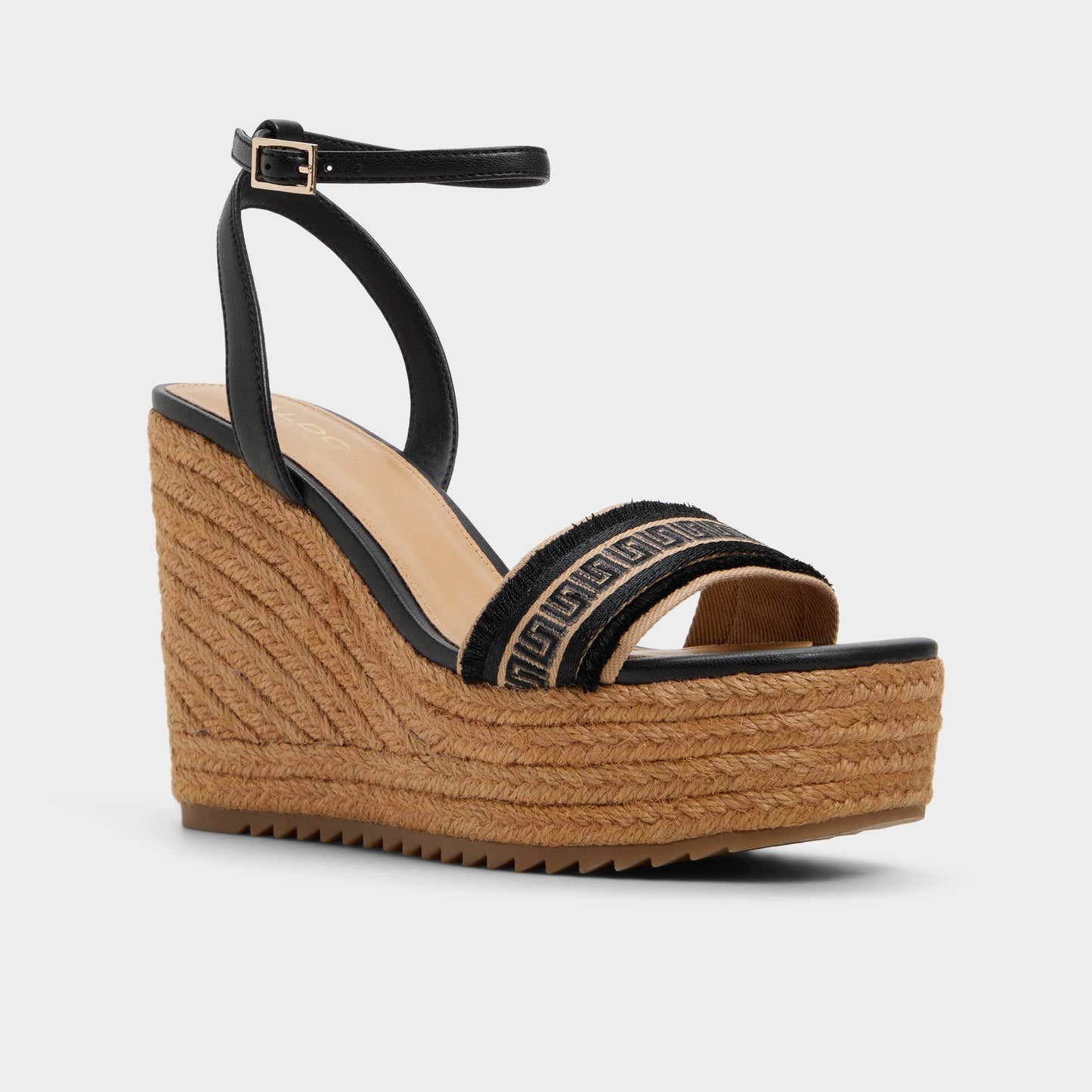 Aberitram Natural Women's Platform sandals - Wedge sandal - Natural