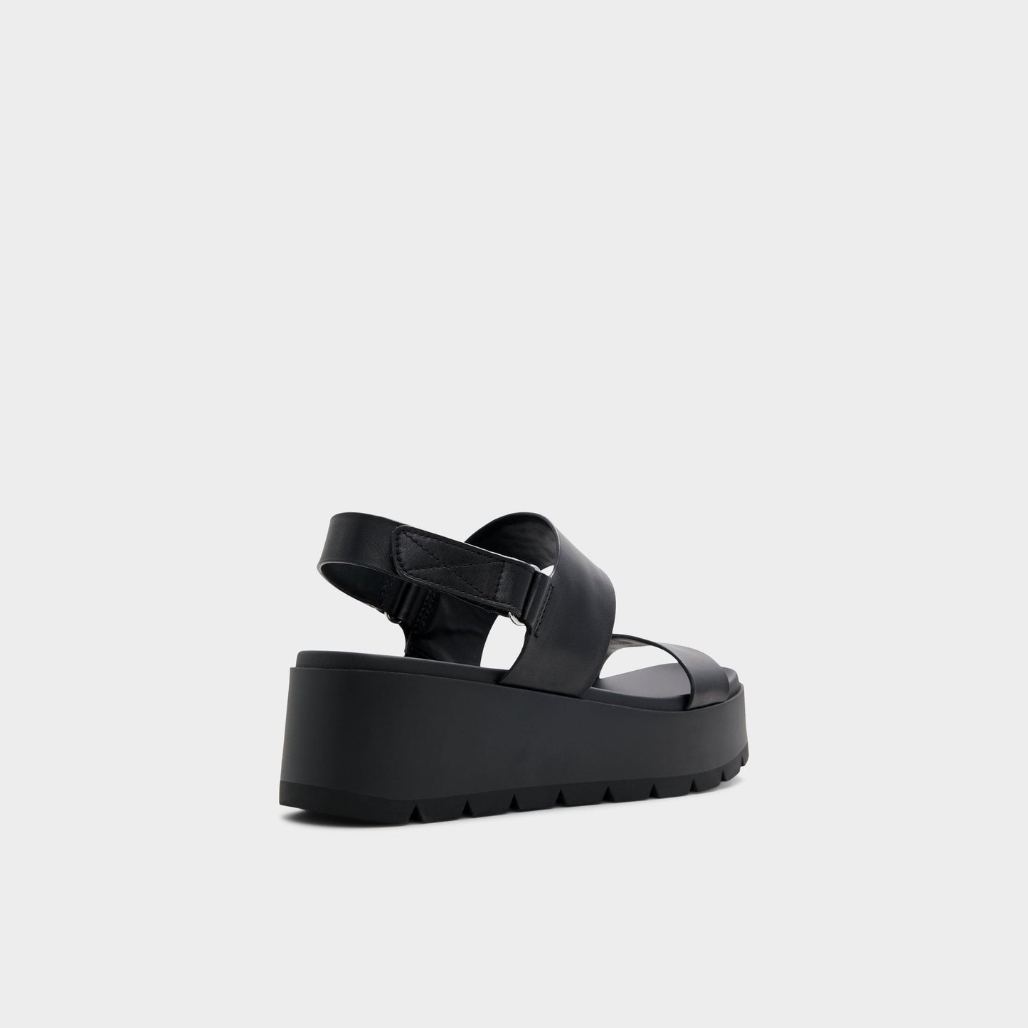 Thila Open Black Women's Wedges - Wedge sandal - Open Black