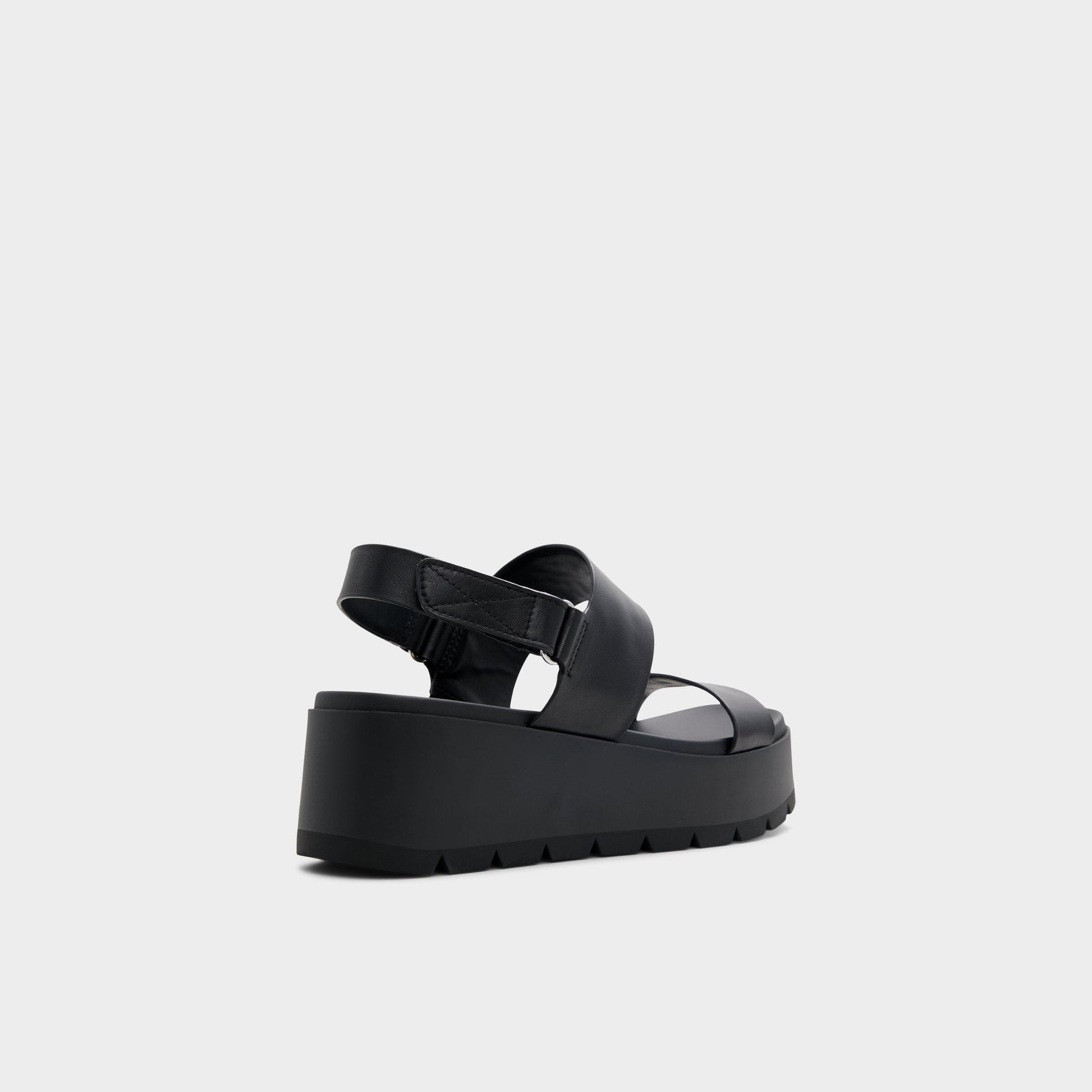 Thila Open Black Women's Wedges - Wedge sandal - Open Black