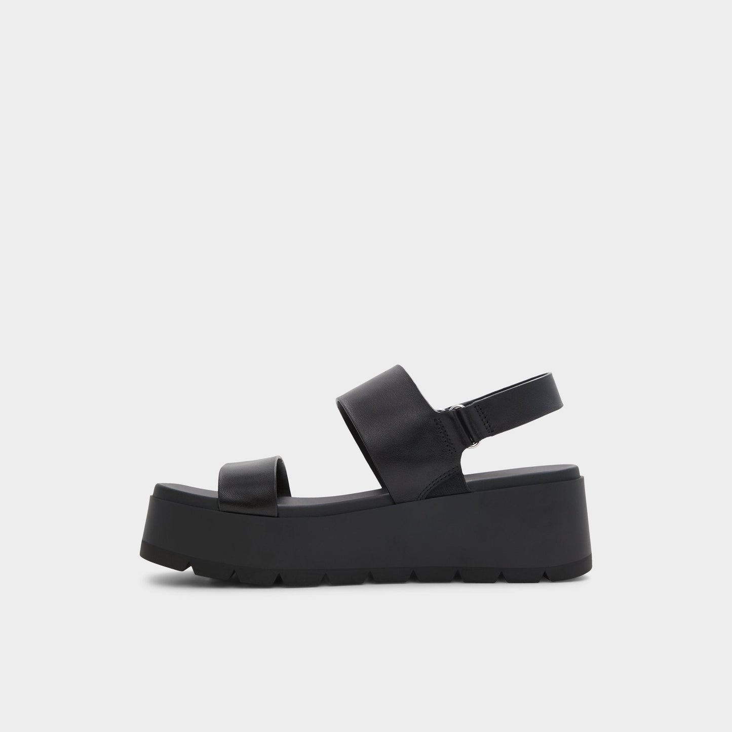 Thila Open Black Women's Wedges - Wedge sandal - Open Black