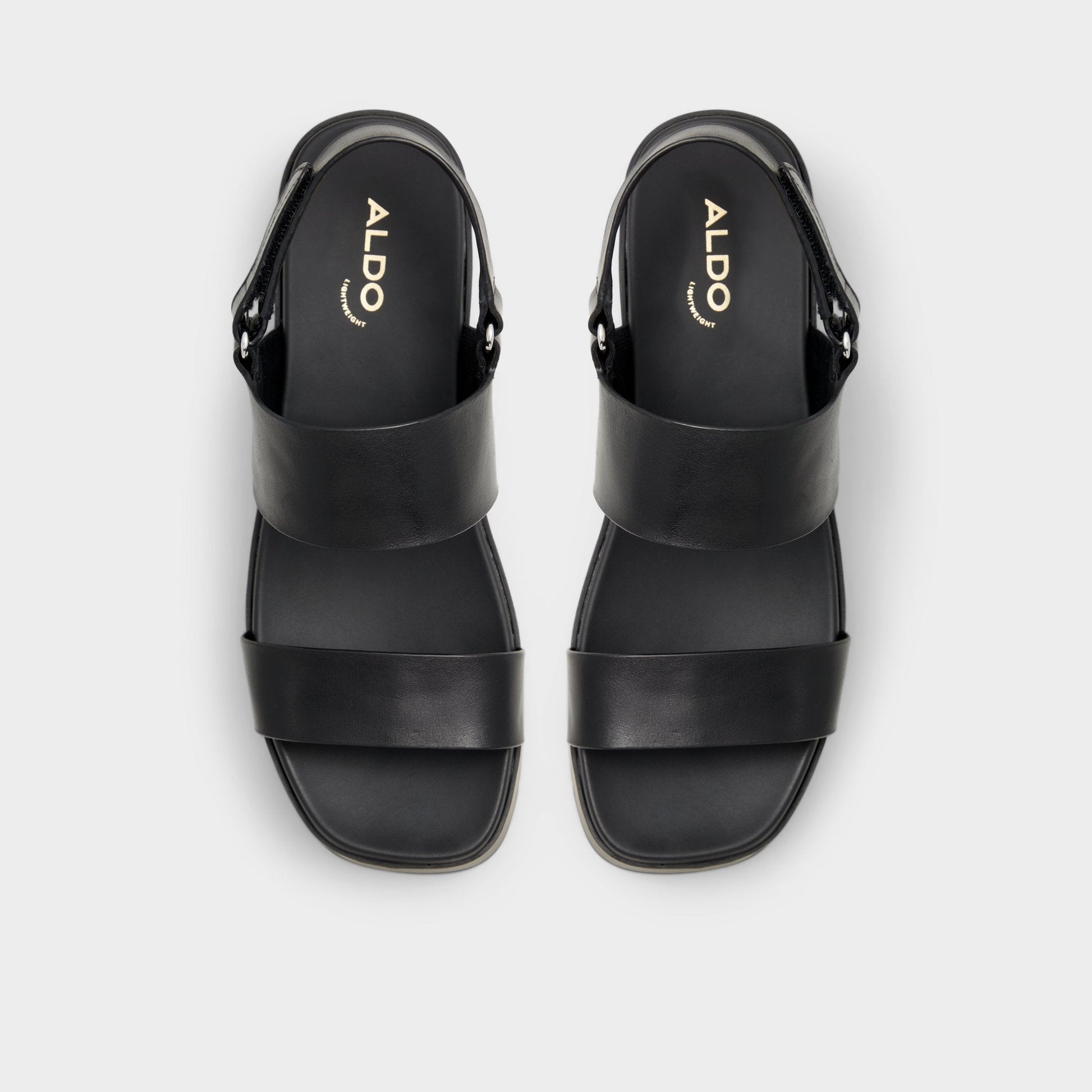 Thila Open Black Women's Wedges - Wedge sandal - Open Black