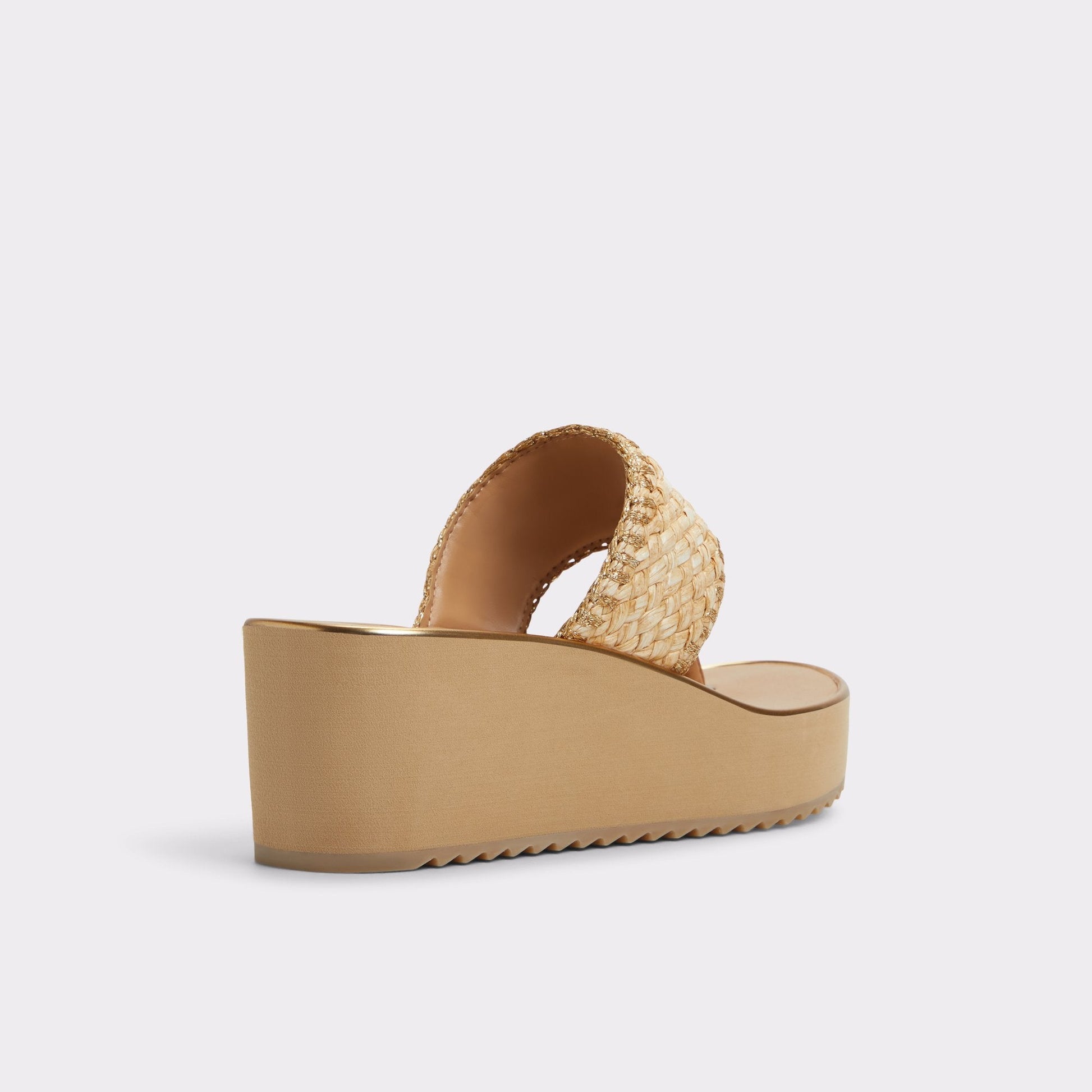 Penelopy Natural Women's Wedges - Wedge sandal, Wedge heel - Natural