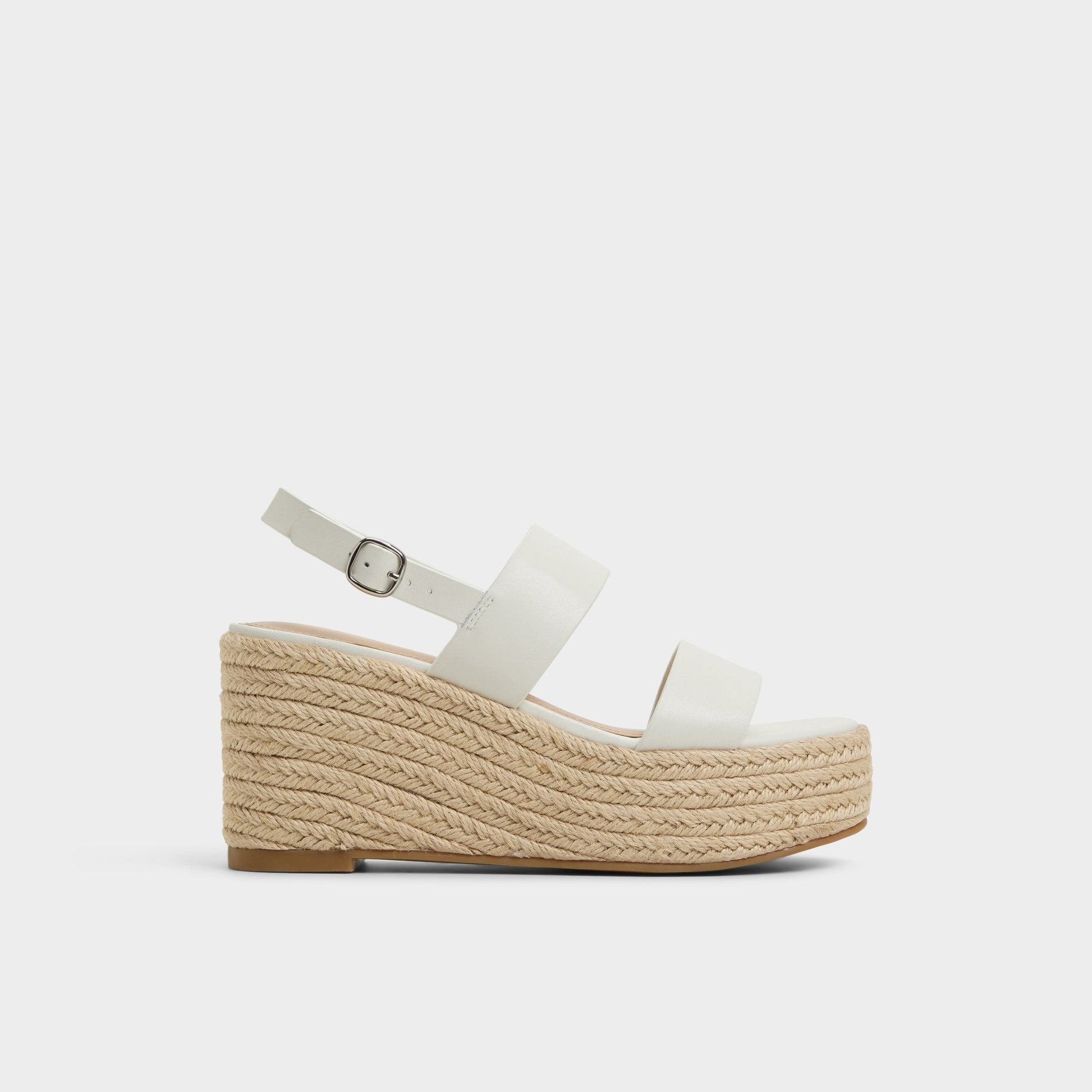 Keoni Open White Women's Platform sandals - Wedge sandal - Open white