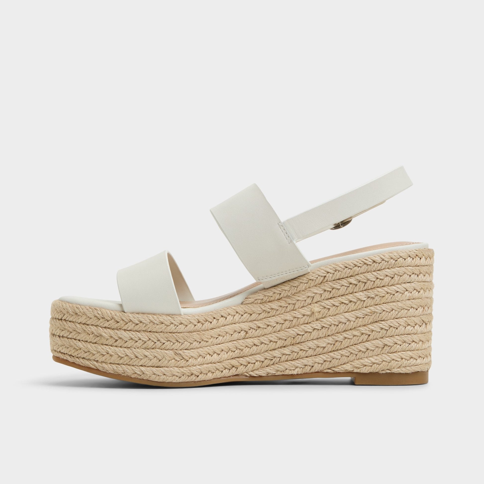 Keoni Open White Women's Platform sandals - Wedge sandal - Open white
