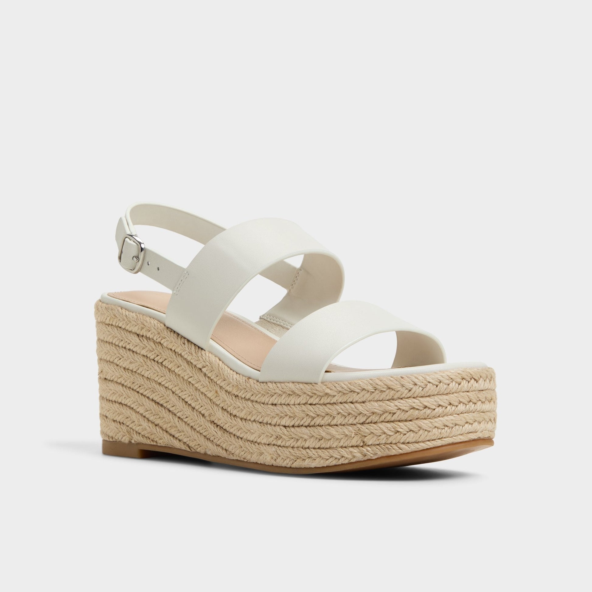 Keoni Open White Women's Platform sandals - Wedge sandal - Open white