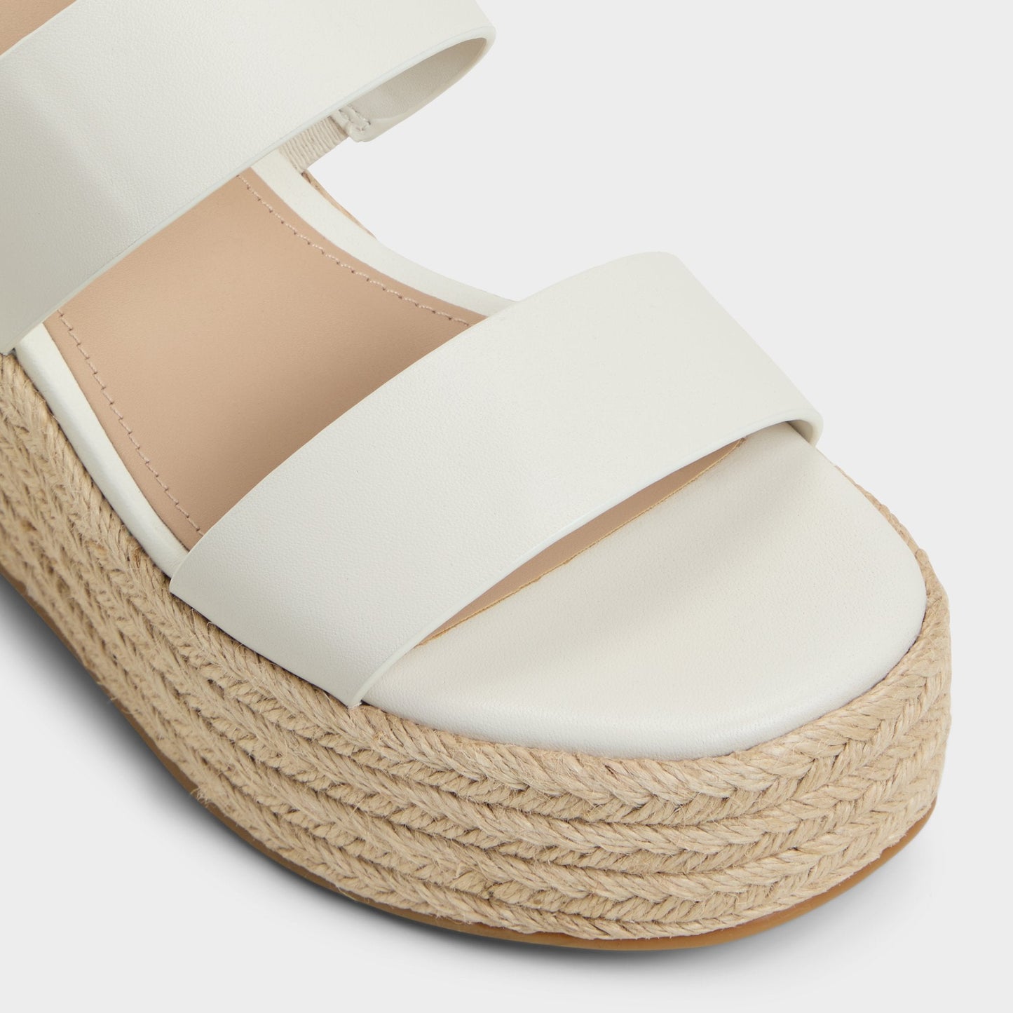 Keoni Open White Women's Platform sandals - Wedge sandal - Open white