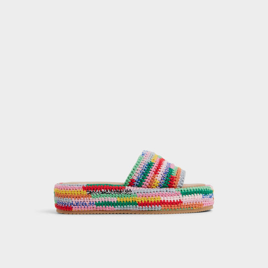 Bohemina Bright Multi Women's Platform sandals - Flatform sandal - Bright Multi