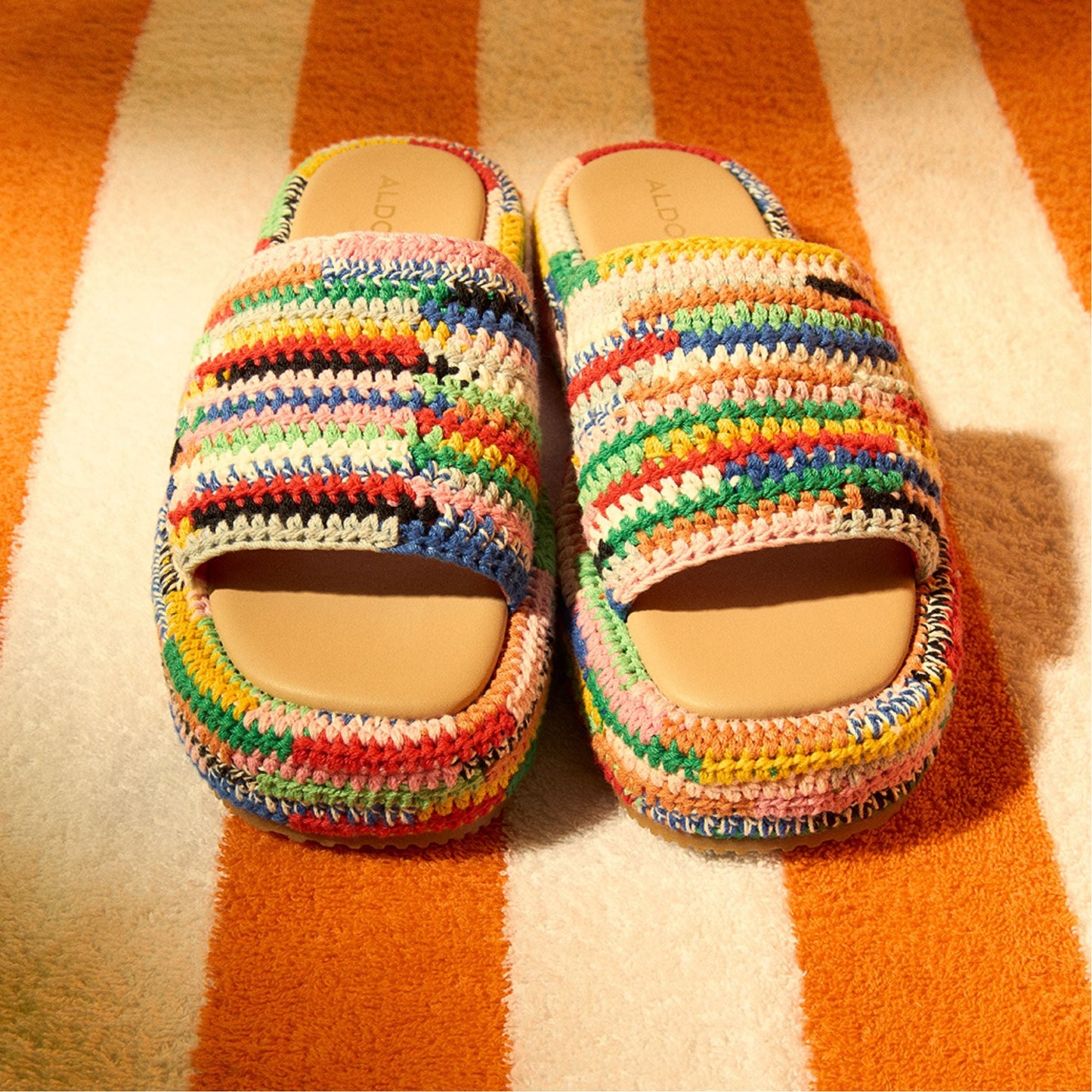 Bohemina Bright Multi Women's Platform sandals - Flatform sandal - Bright Multi