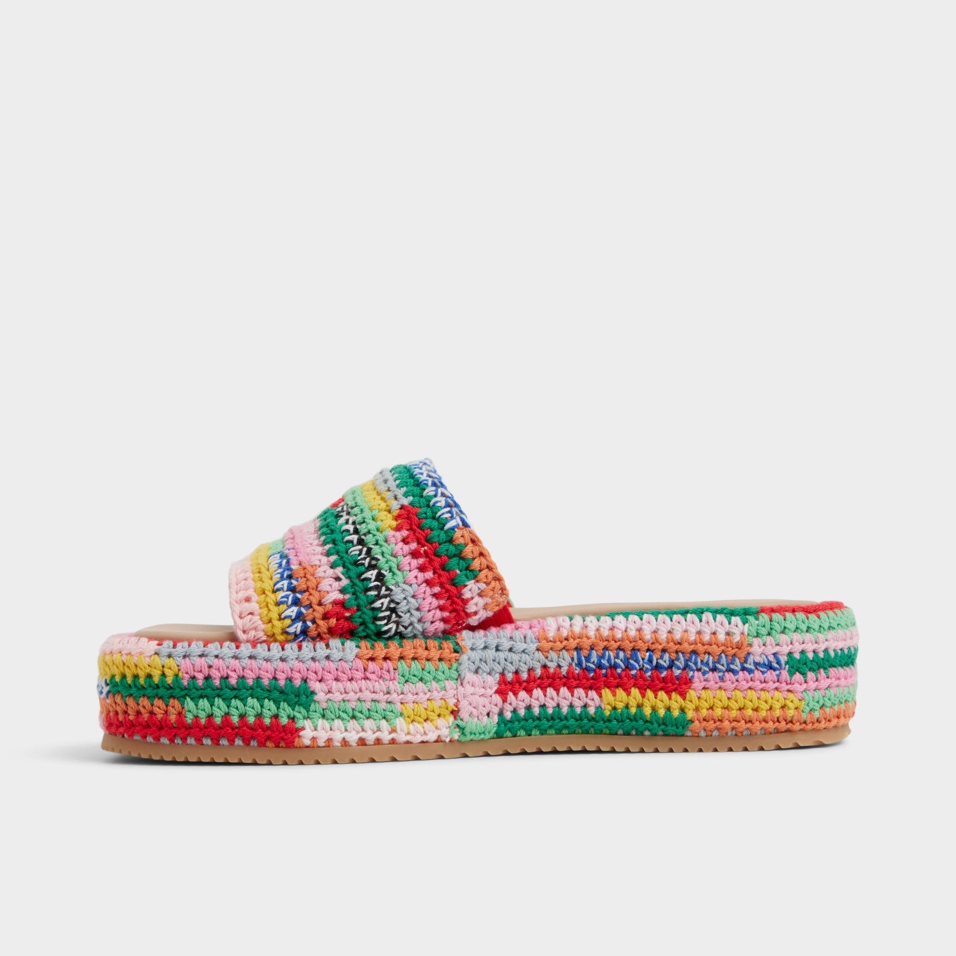 Bohemina Bright Multi Women's Platform sandals - Flatform sandal - Bright Multi